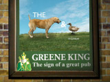 Greene King "Dog & Duck"