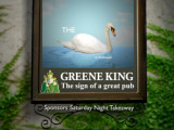 Greene King "The White Swan"
